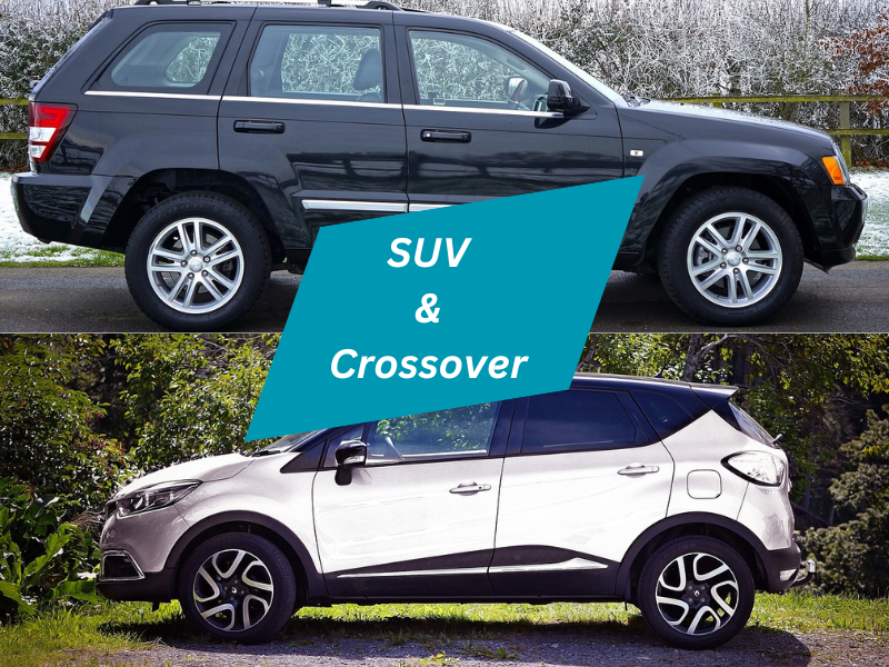 Difference between SUV and Crossover